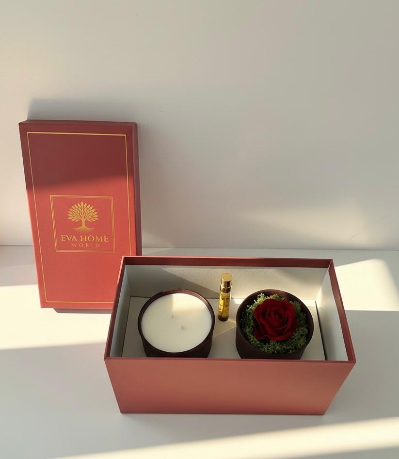 Velvet Rose – Love & Grace Energy Ritual Set (Glass Edition)