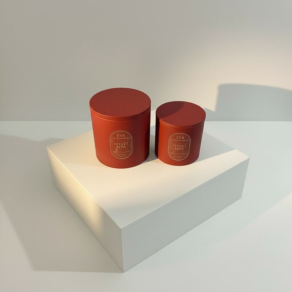 Velvet Rose – Love & Grace Energy Candle Set (10×10 + 8×8 Luxury Soy Wax)