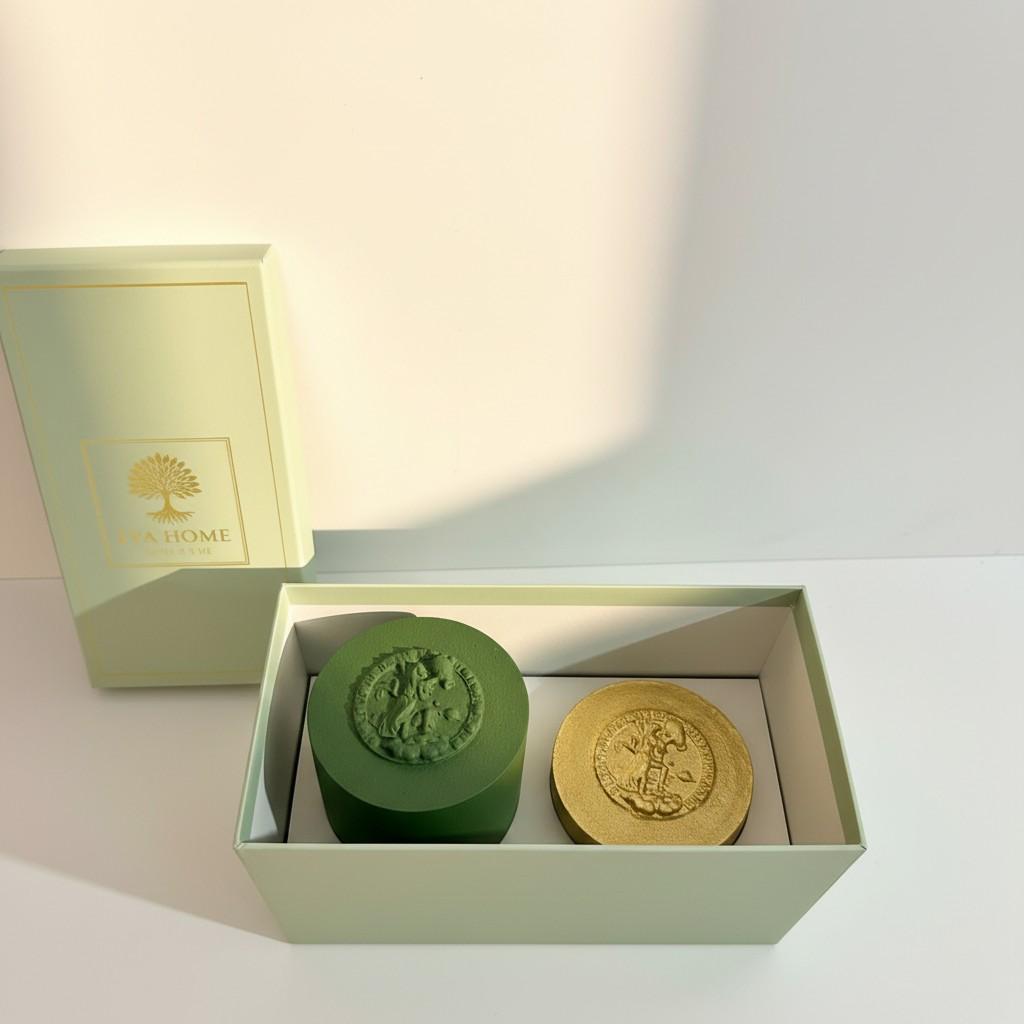 Aquarius Zodiac Candle Set – Aquarius Vessel with Energy Refill