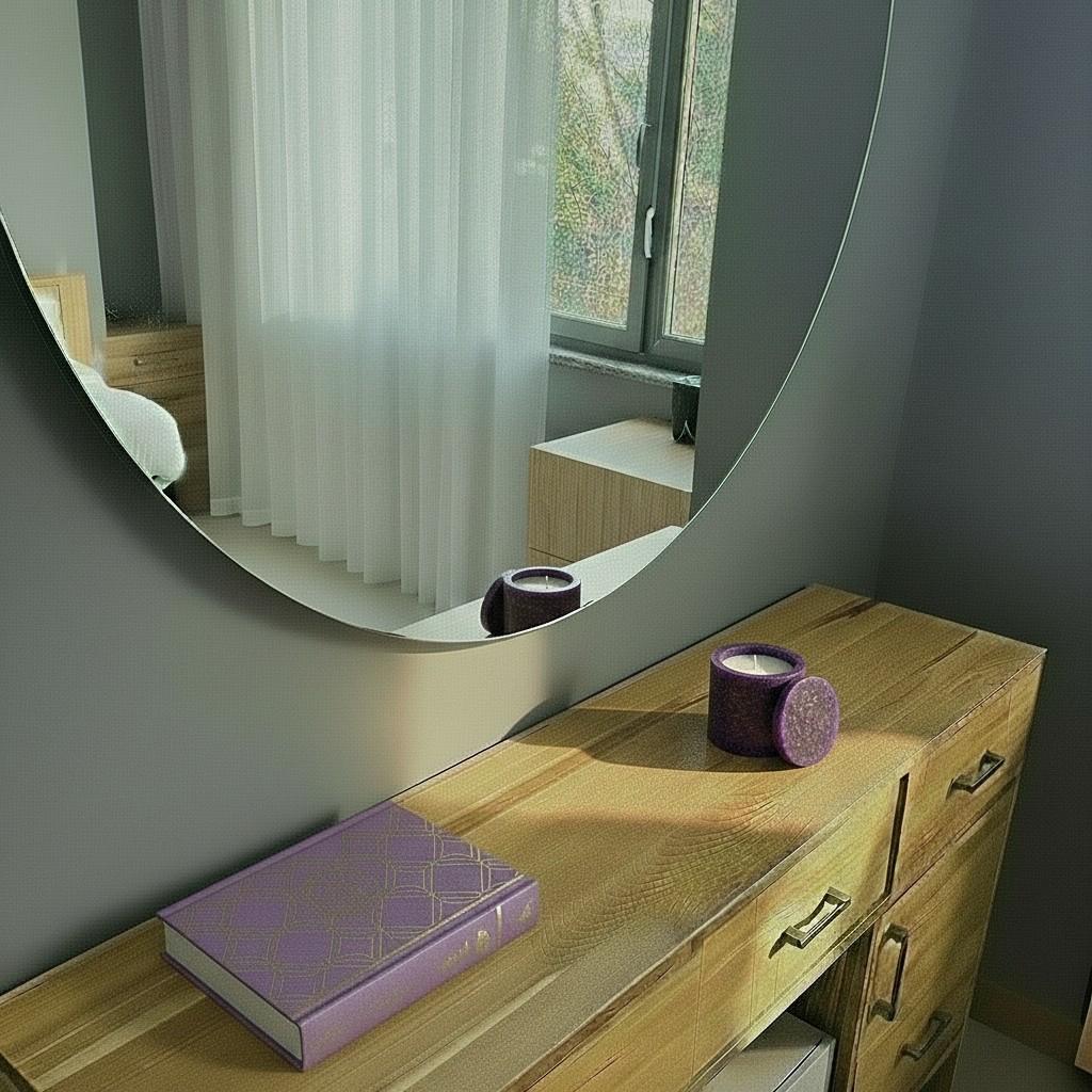 Lavender Peace – Amethyst Energy Ritual Candle | Luxury Crystal Soy Candle