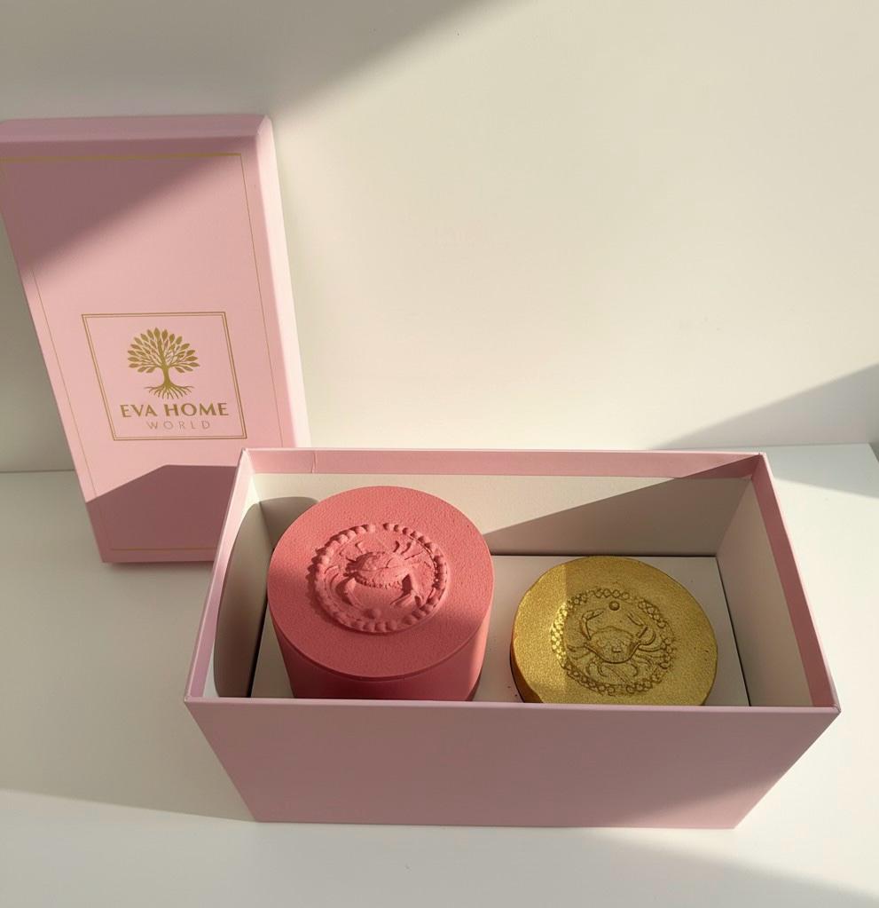 Cancer Zodiac Candle Set – Cancer Vessel with Energy Refill