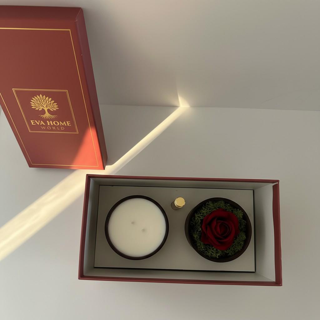Velvet Rose – Love & Grace Energy Ritual Set (Glass Edition)