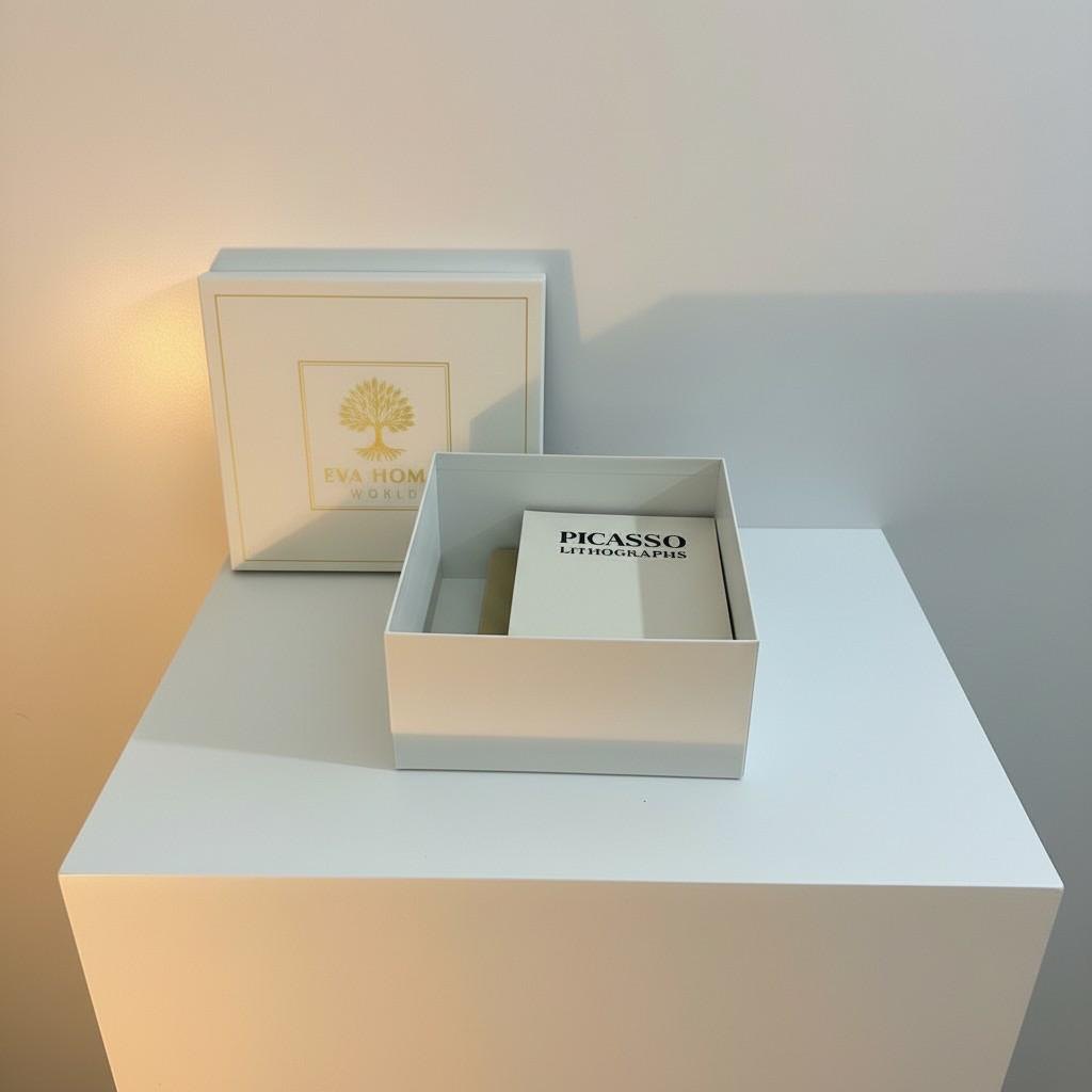 Luxury Decorative Book Box Set — Picasso & Degas — Artistic Coffee Table Decor