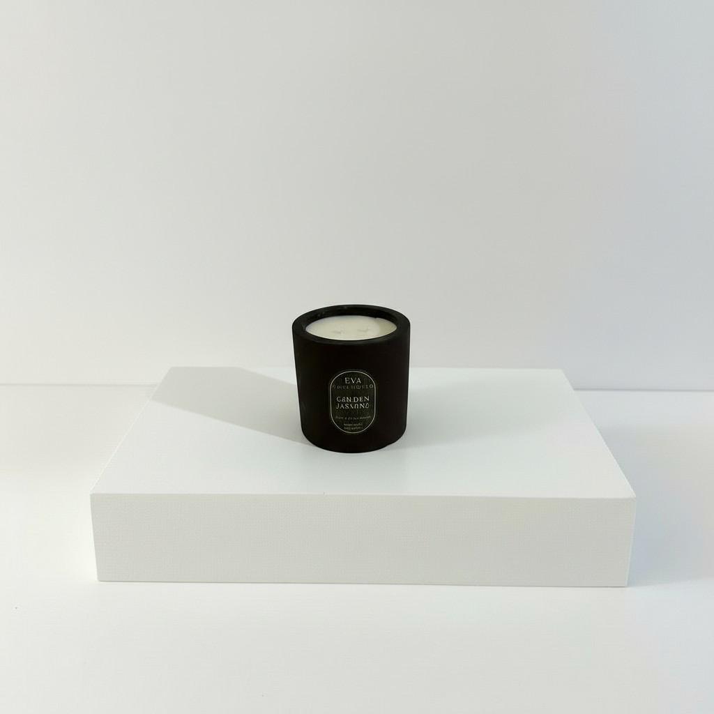 Golden Jasmine – Light & Renewal Energy Candle (10x10 cm Luxury Ritual Edition)