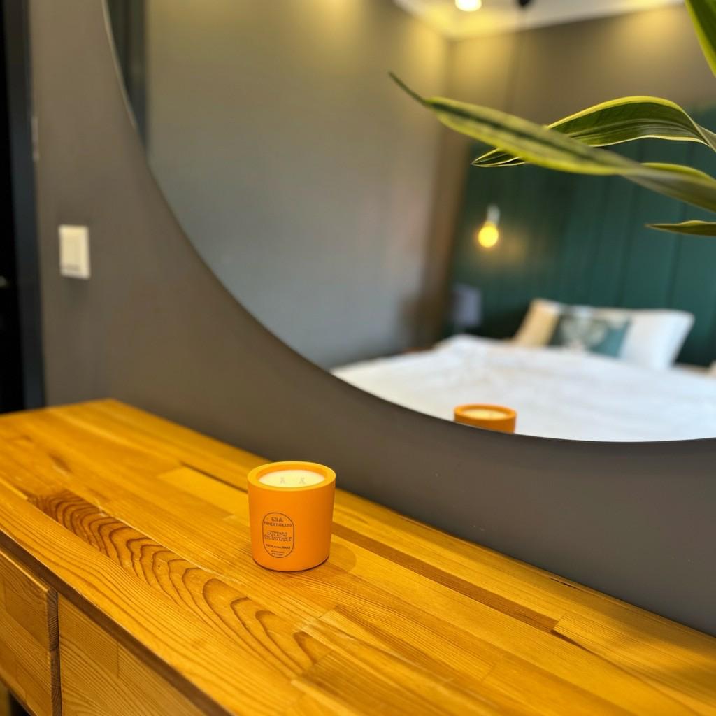 Citrus Harmony – Joy & Vitality Energy Candle (10x10 cm Luxury Ritual Edition)