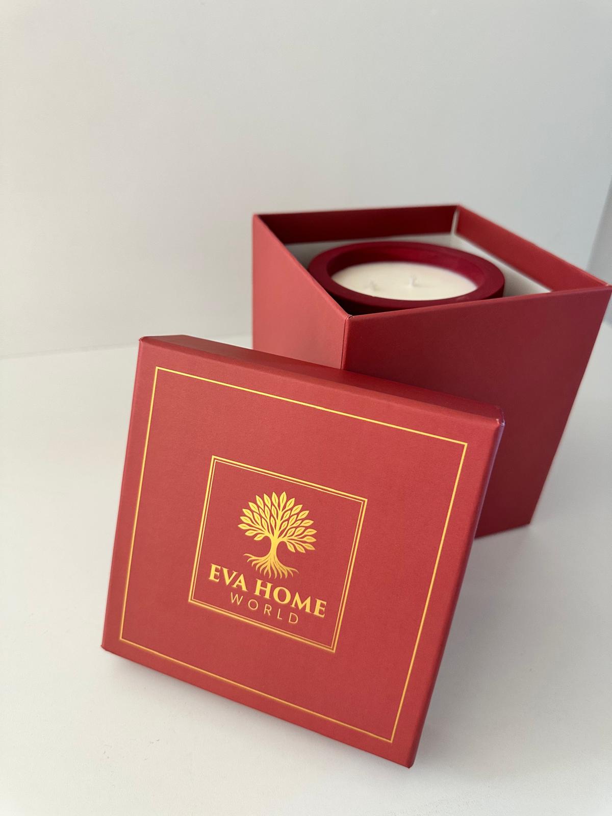 Velvet Rose – Love & Grace Energy Candle (10x10 cm Luxury Soy Wax)