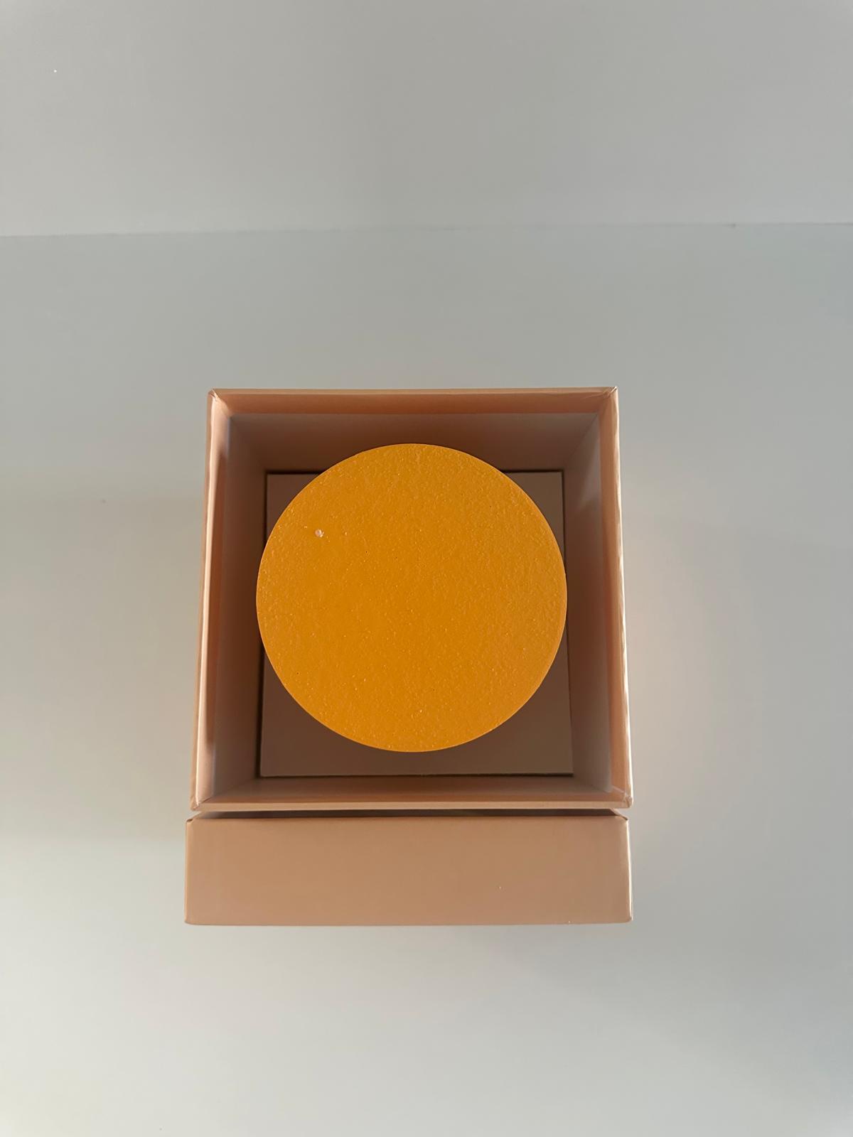 Citrus Harmony – Joy & Vitality Energy Candle (10x10 cm Luxury Ritual Edition)