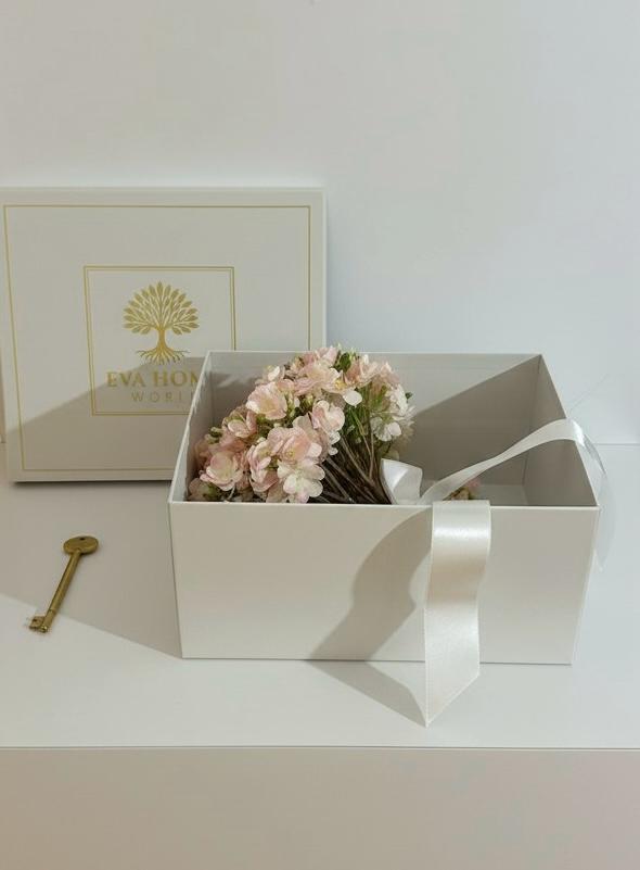 Classic Dream Jasmine Bridal Bouquet — Soft Blush Calm Luxury Wedding Flowers