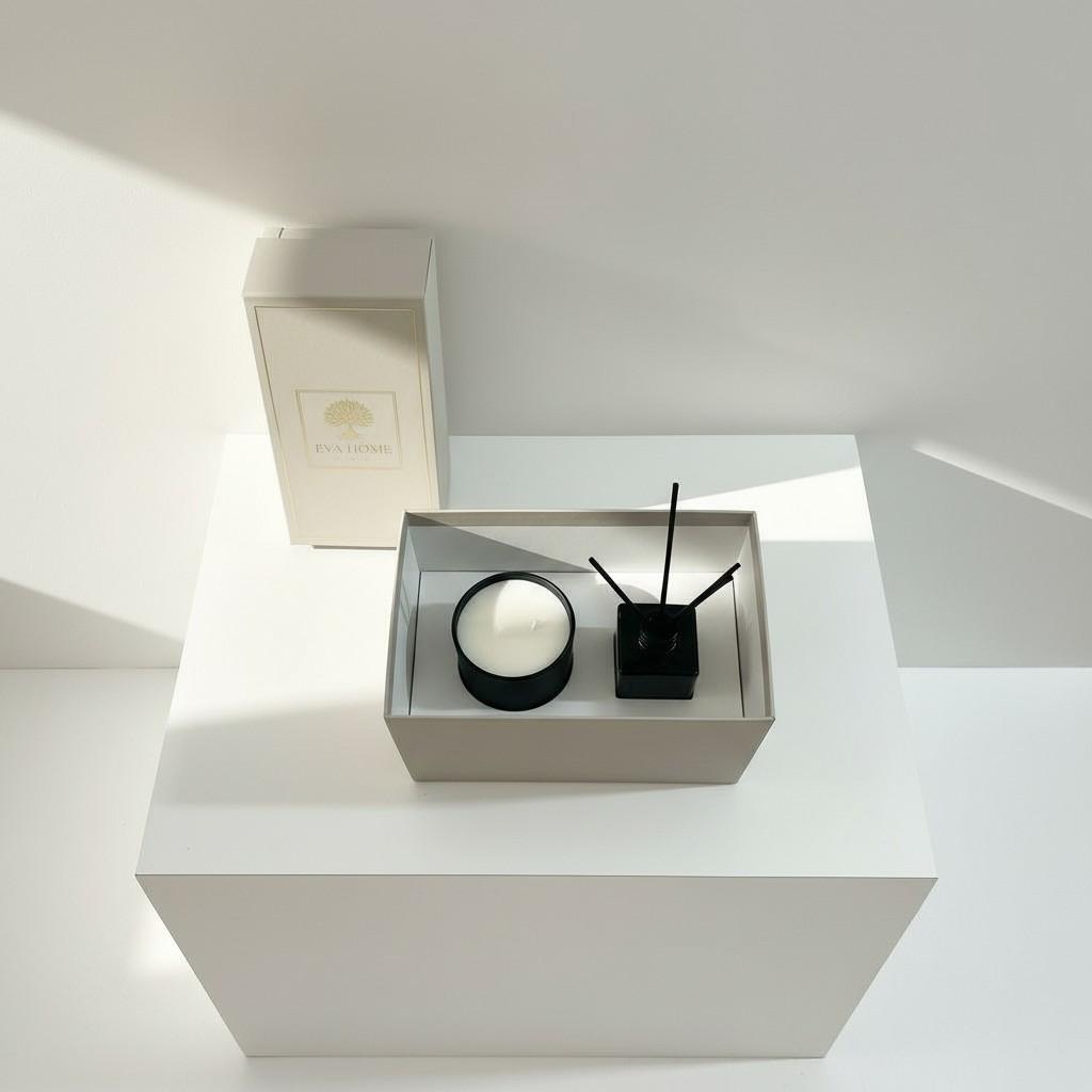 Royal Spice Reed Diffuser & Glass Candle Set | Energy Fragrance Collection