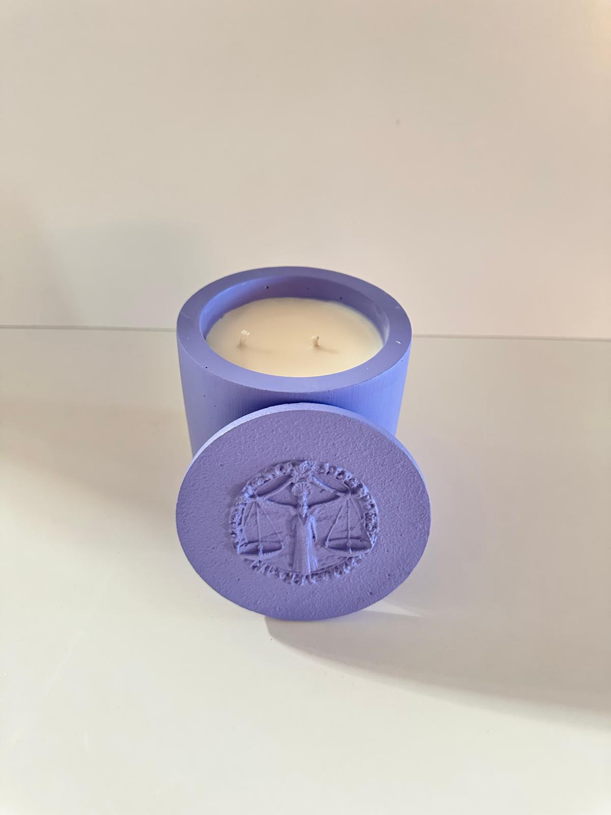 Libra – Zodiac Energy Candle | Sacred Harmony Ritual