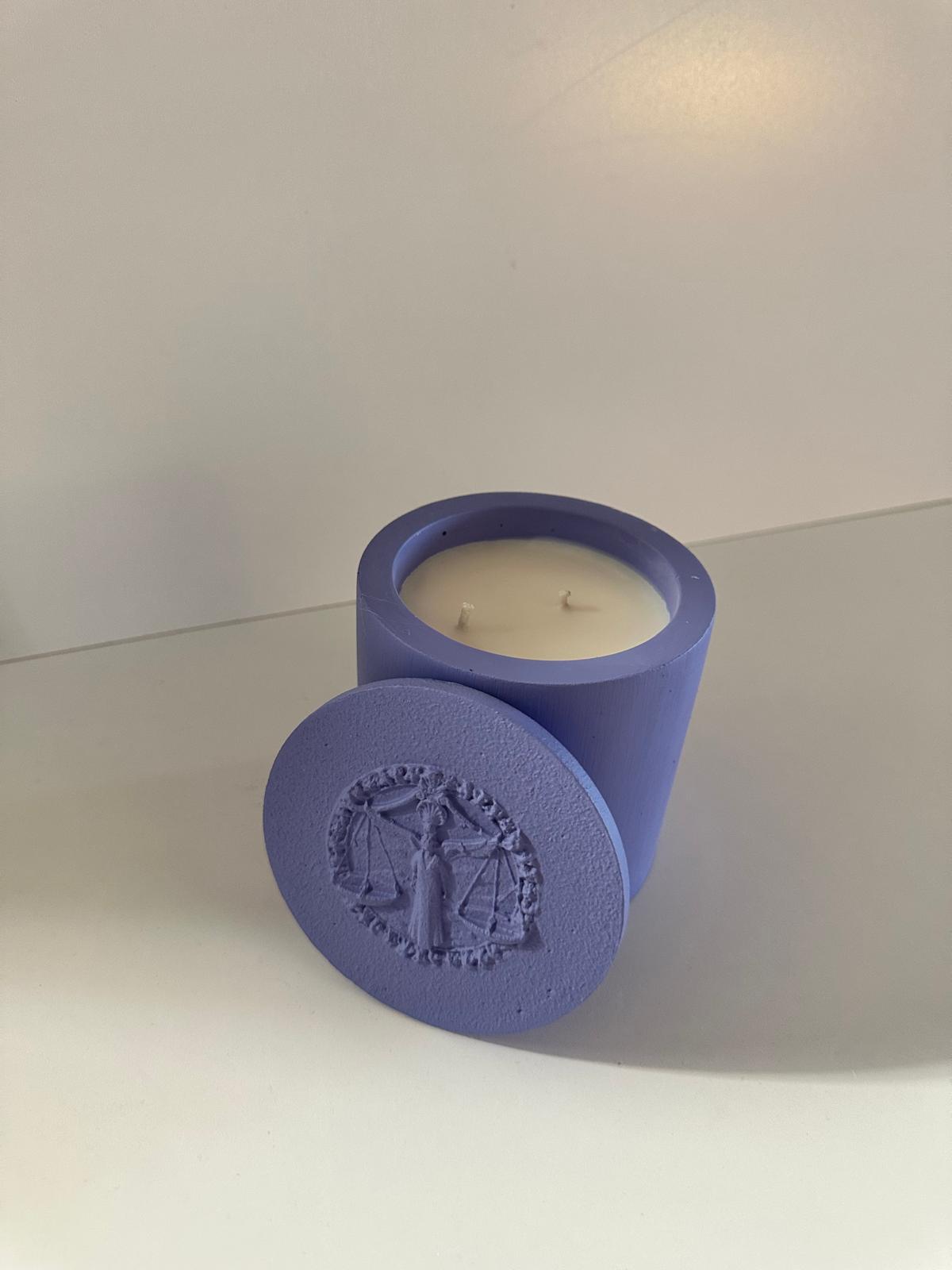 Libra – Zodiac Energy Candle | Sacred Harmony Ritual