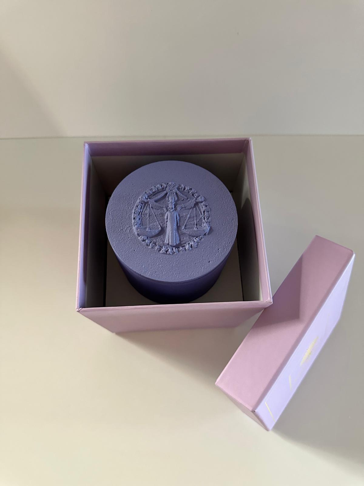Libra – Zodiac Energy Candle | Sacred Harmony Ritual