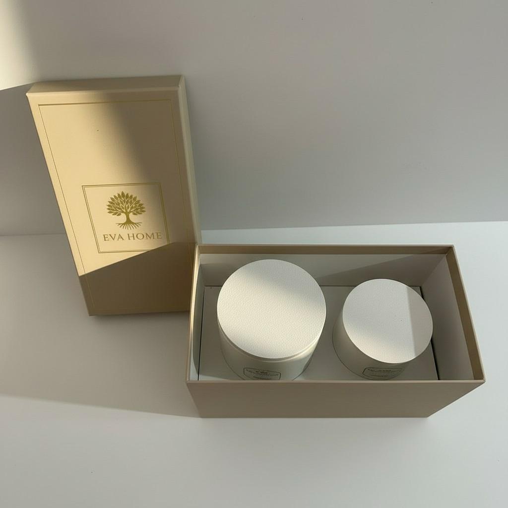Earth Harmony – Balance & Grounding Energy Candle Set (10×10 + 8×8 Luxury Soy Wax)