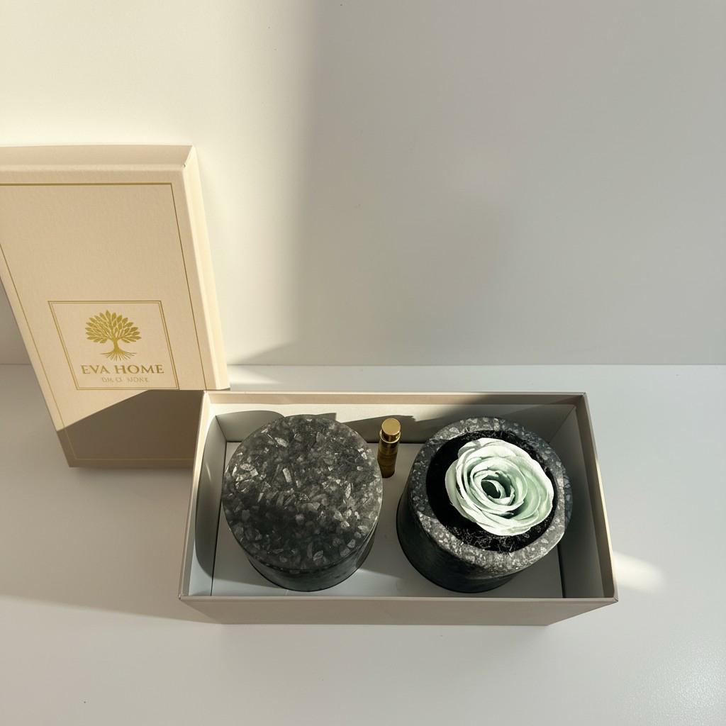 Royal Spice – Tiger Eye Energy Ritual Candle | Luxury Crystal Soy Candle