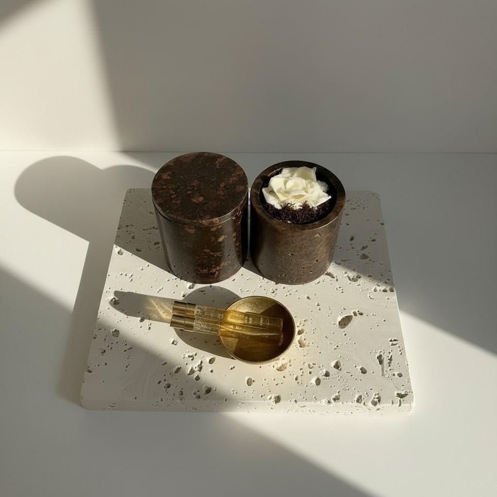 Golden Jasmine – Citrine Energy Ritual Candle | Luxury Crystal Soy Candle