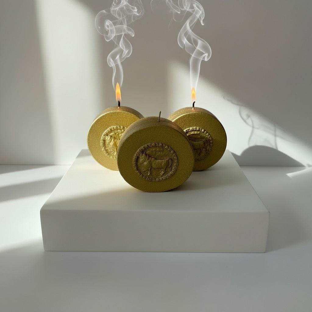 Taurus Zodiac Energy Refill Set – Set of 3 Ritual Candle Refills