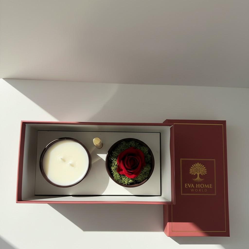 Velvet Rose – Love & Grace Energy Ritual Set (Glass Edition)