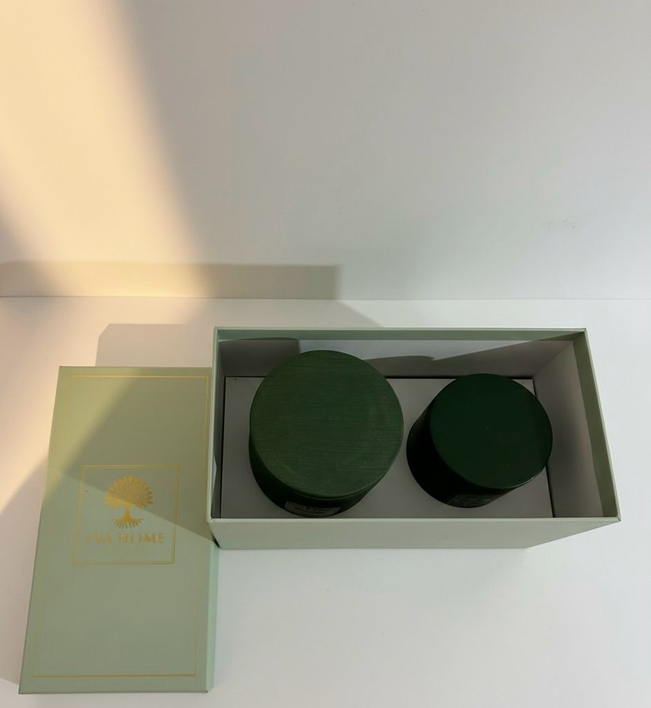 Sacred Oud – Purity & Calm Energy Candle Set (10×10 + 8×8 Luxury Soy Wax)