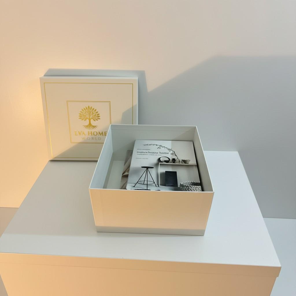 Luxury Decorative Book Box Set (2 Pieces) — Dior Inspired Coffee Table Storage Decor