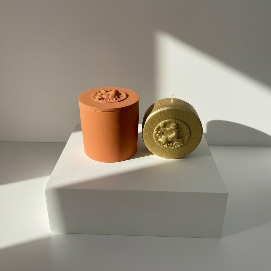 Sagittarius Zodiac Candle Set – Sagittarius Vessel with Energy Refill