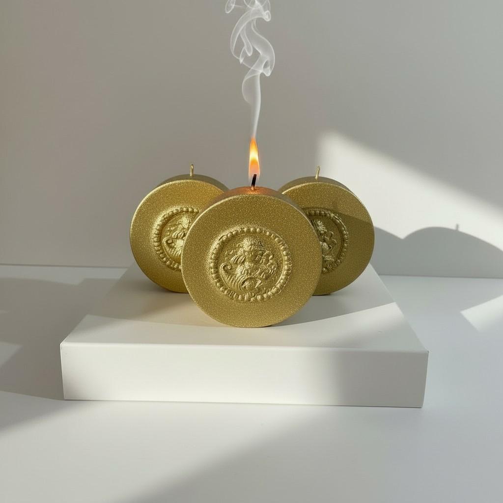Virgo Zodiac Energy Refill Set – Set of 3 Ritual Candle Refills