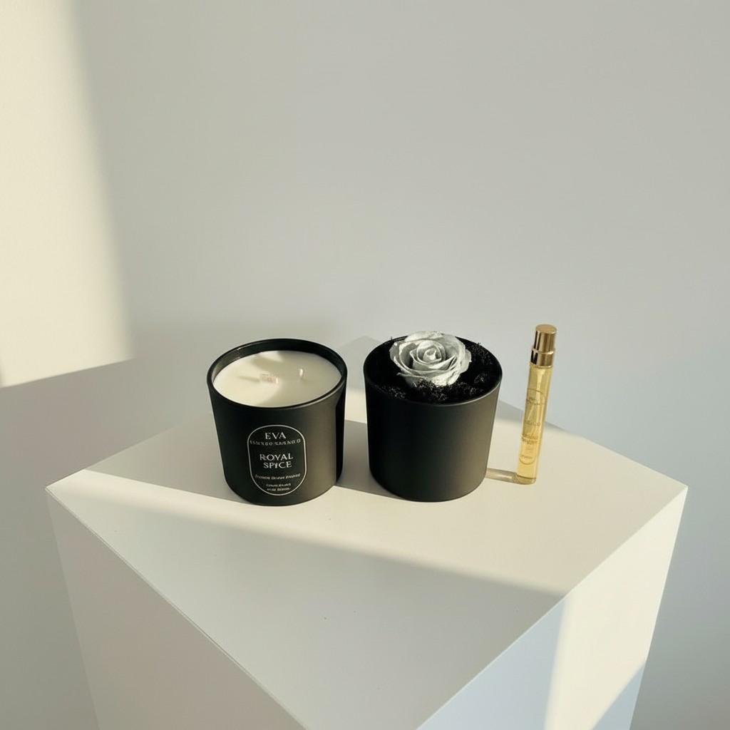 Royal Spice – Power & Magnetism Energy Ritual Set (Glass Edition)