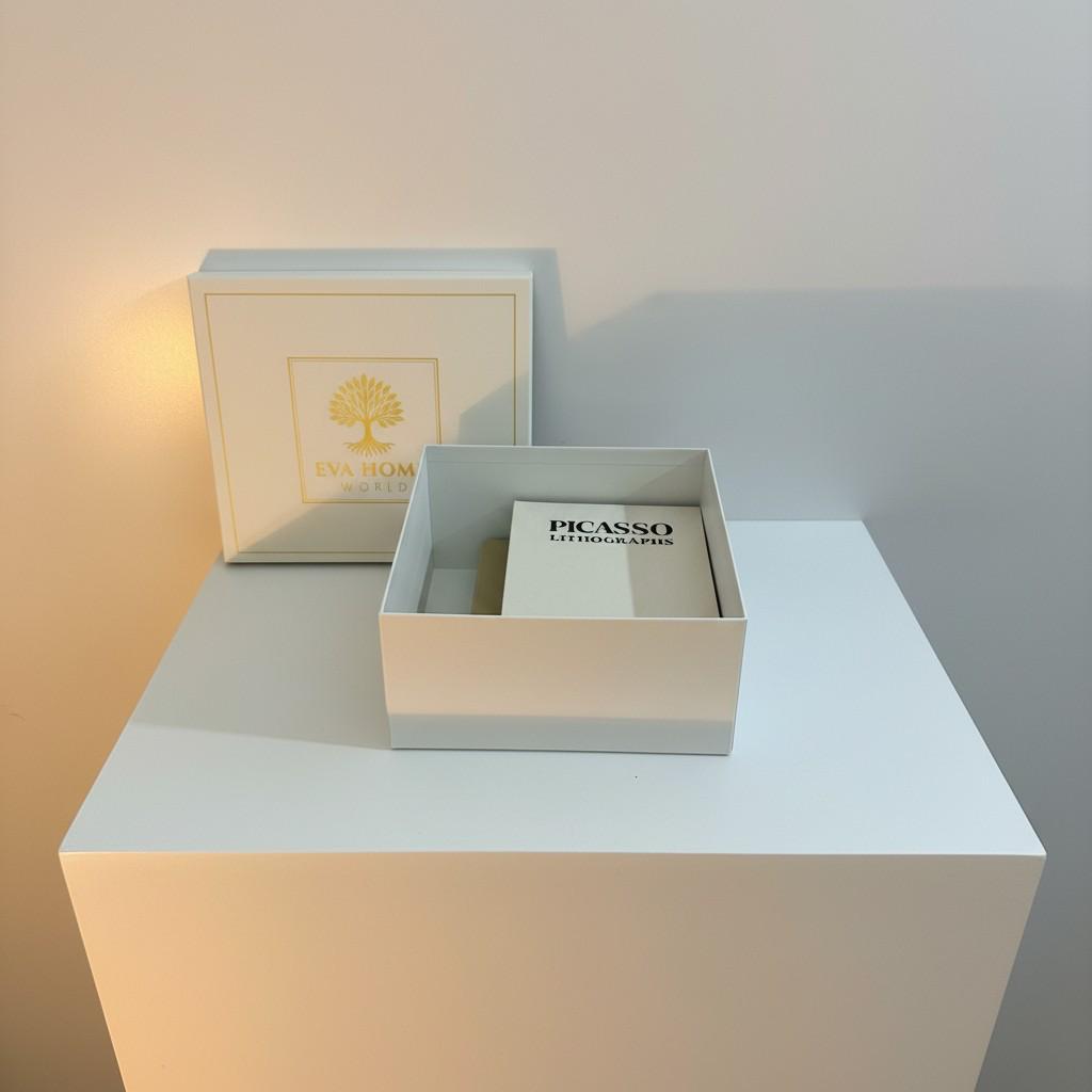 Luxury Decorative Book Box Set — Picasso & Degas — Artistic Coffee Table Decor