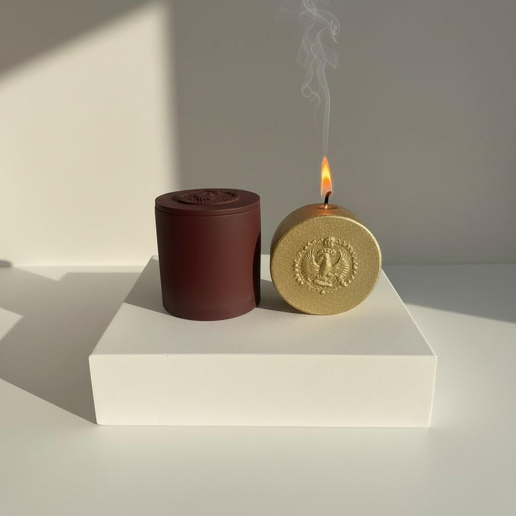 Scorpio Zodiac Candle Set – Scorpio Vessel with Energy Refill
