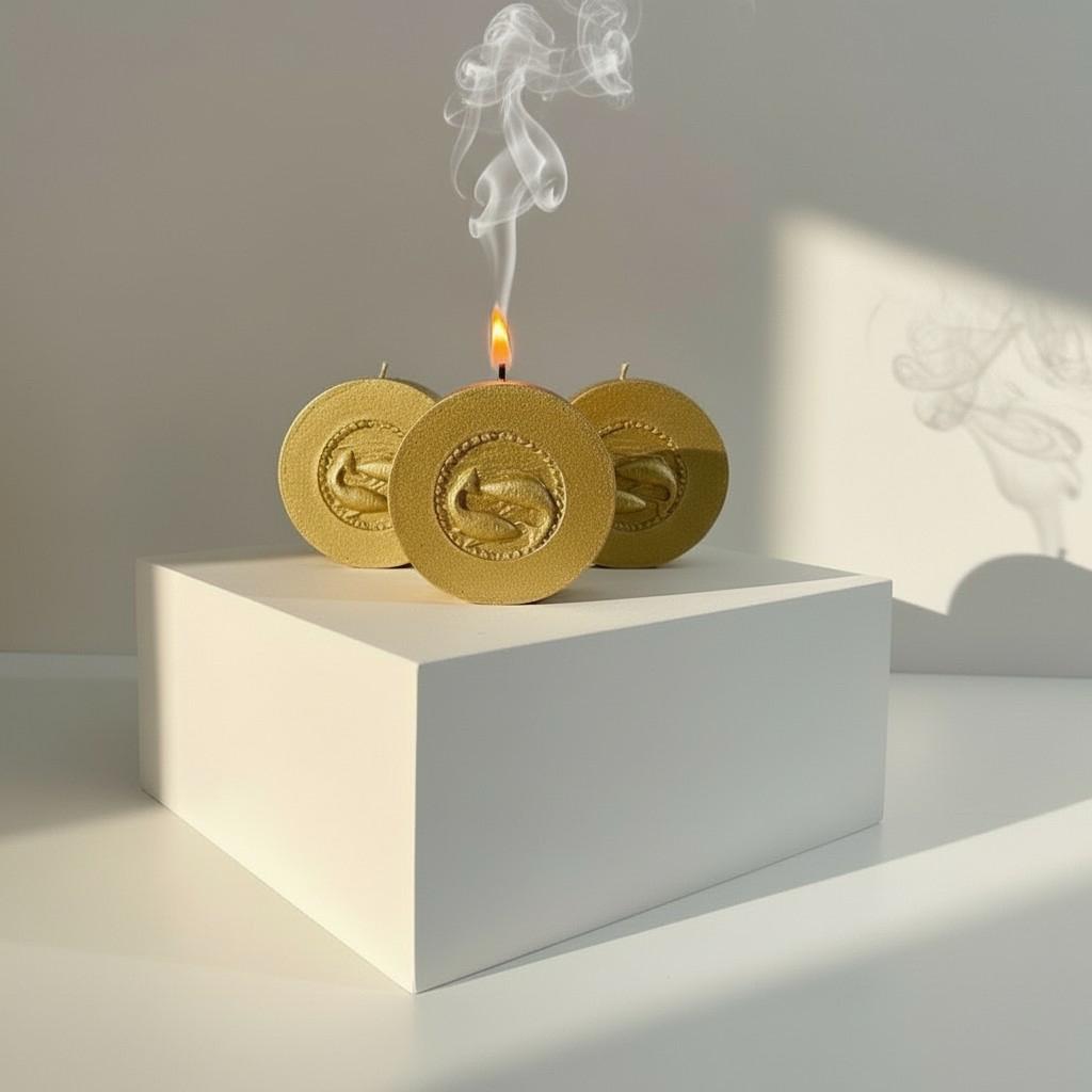 Pisces Zodiac Energy Refill Set – Set of 3 Ritual Candle Refills