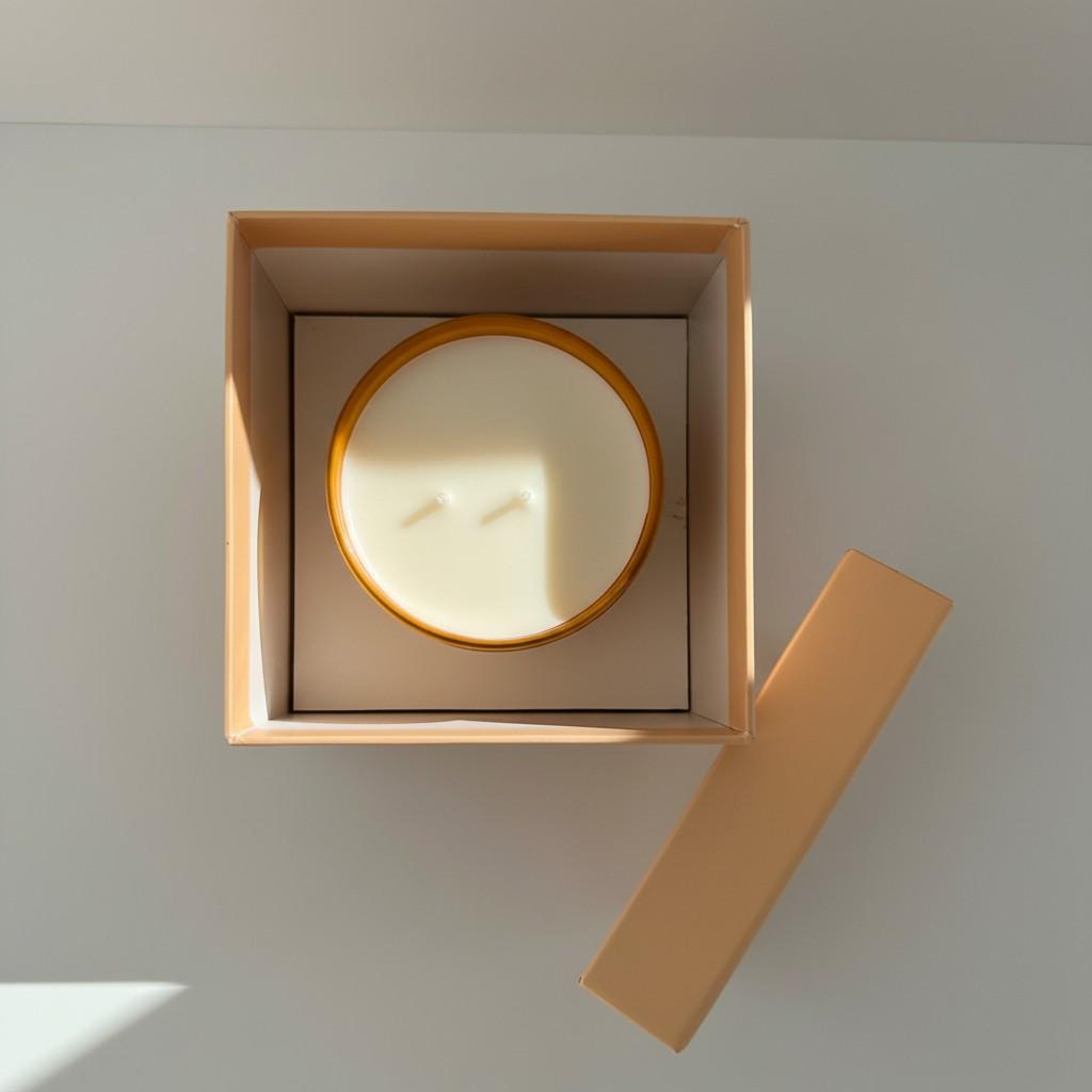 Citrus Harmony – Fresh Start &amp; Clarity Energy Candle (Glass Luxury Soy Wax)