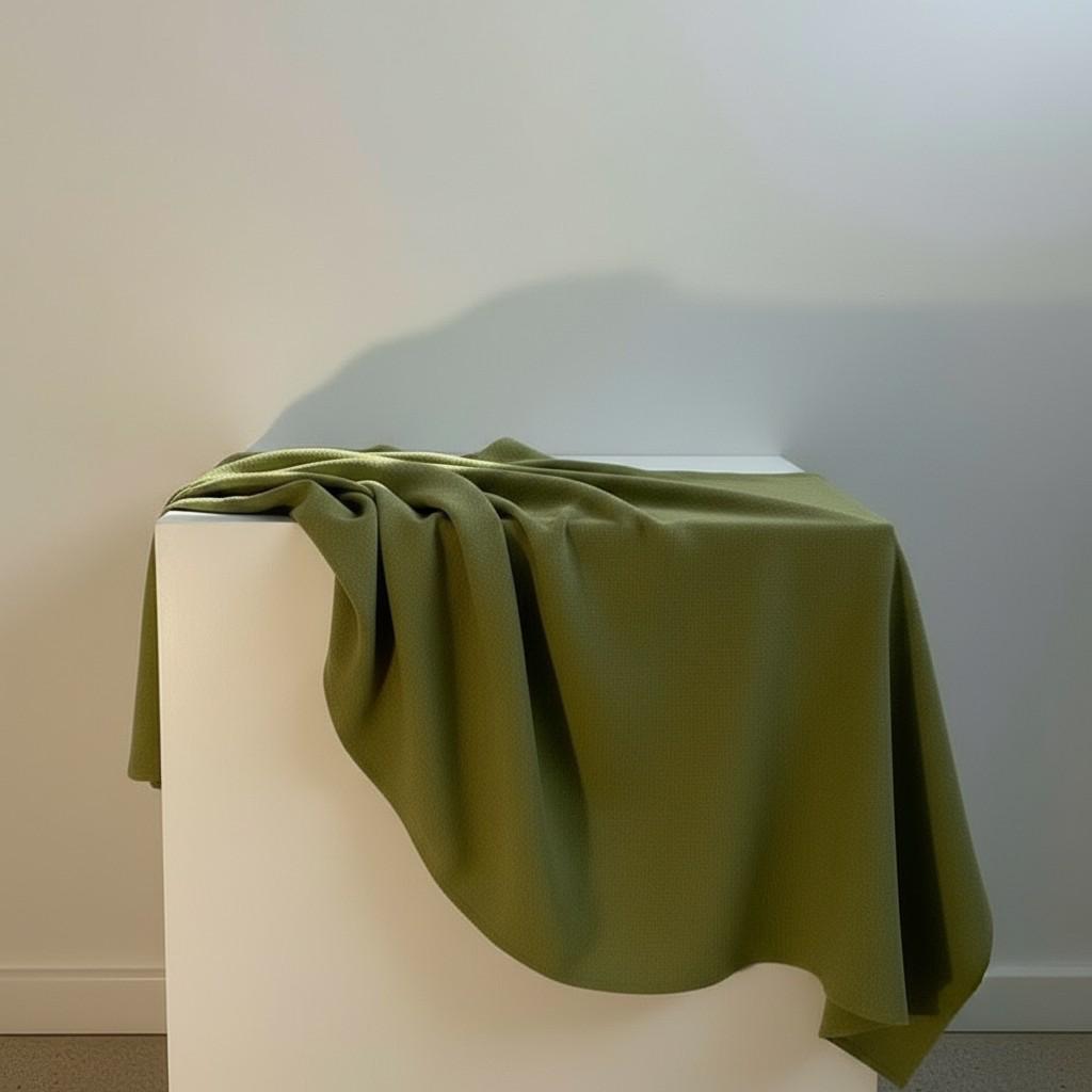 Sage Green Linen Table Runner 50x150 cm – Calm Natural Table Styling | EVA HOME WORLD