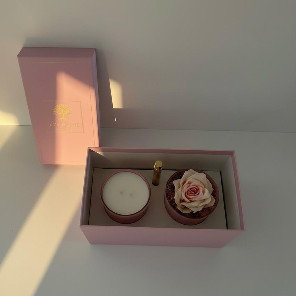 Luminous Bloom – Light & Elevation Energy Ritual Set (Glass Edition)