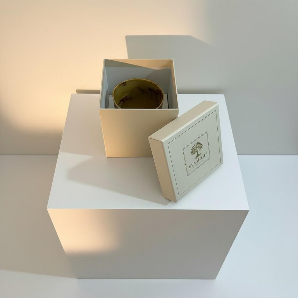 Golden Drip Ceramic Cup – Handmade Style Ritual Object | EVA HOME WORLD