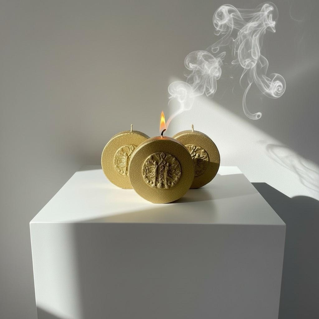 Gemini Zodiac Energy Refill Set – Set of 3 Ritual Candle Refills