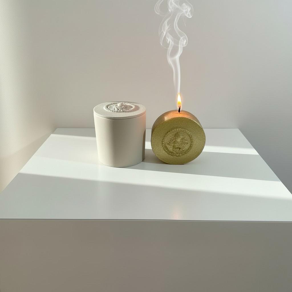 Virgo Zodiac Candle Set – Virgo Vessel with Energy Refill