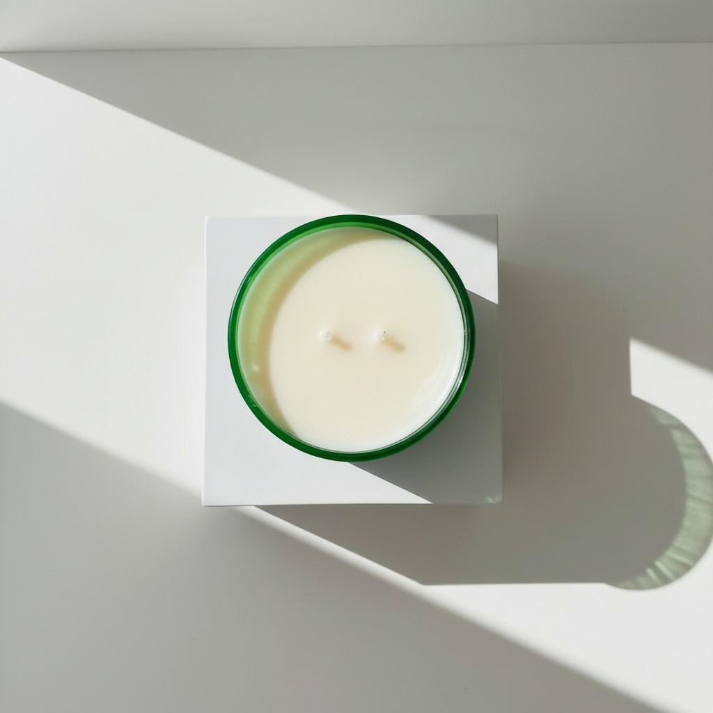 Sacred Oud – Cleansing & Depth Energy Candle (Glass Luxury Soy Wax)