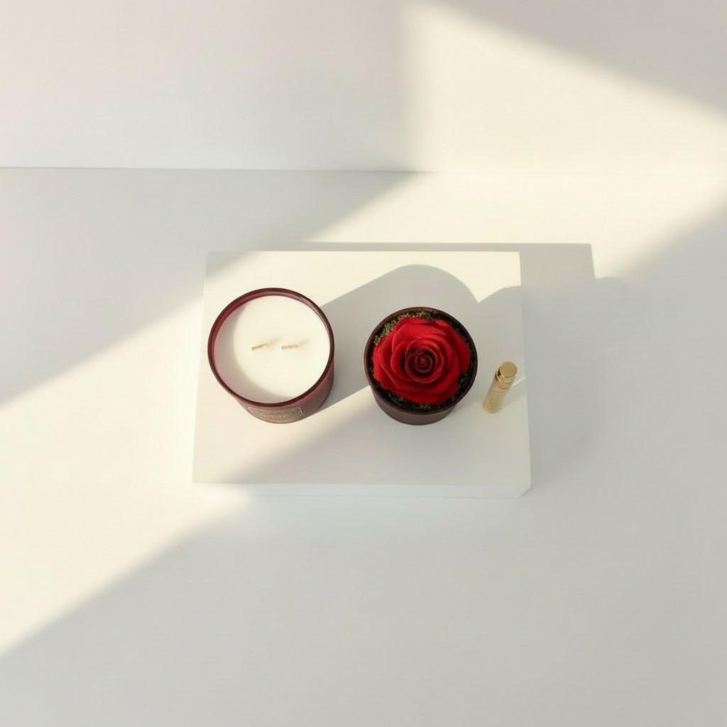 Velvet Rose – Love & Grace Energy Ritual Set (Glass Edition)