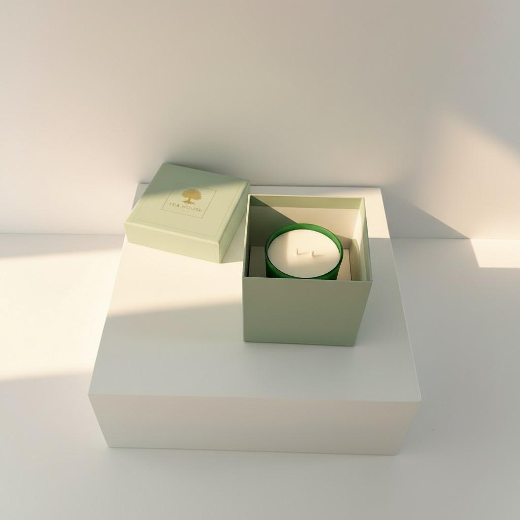 Sacred Oud – Cleansing & Depth Energy Candle (Glass Luxury Soy Wax)