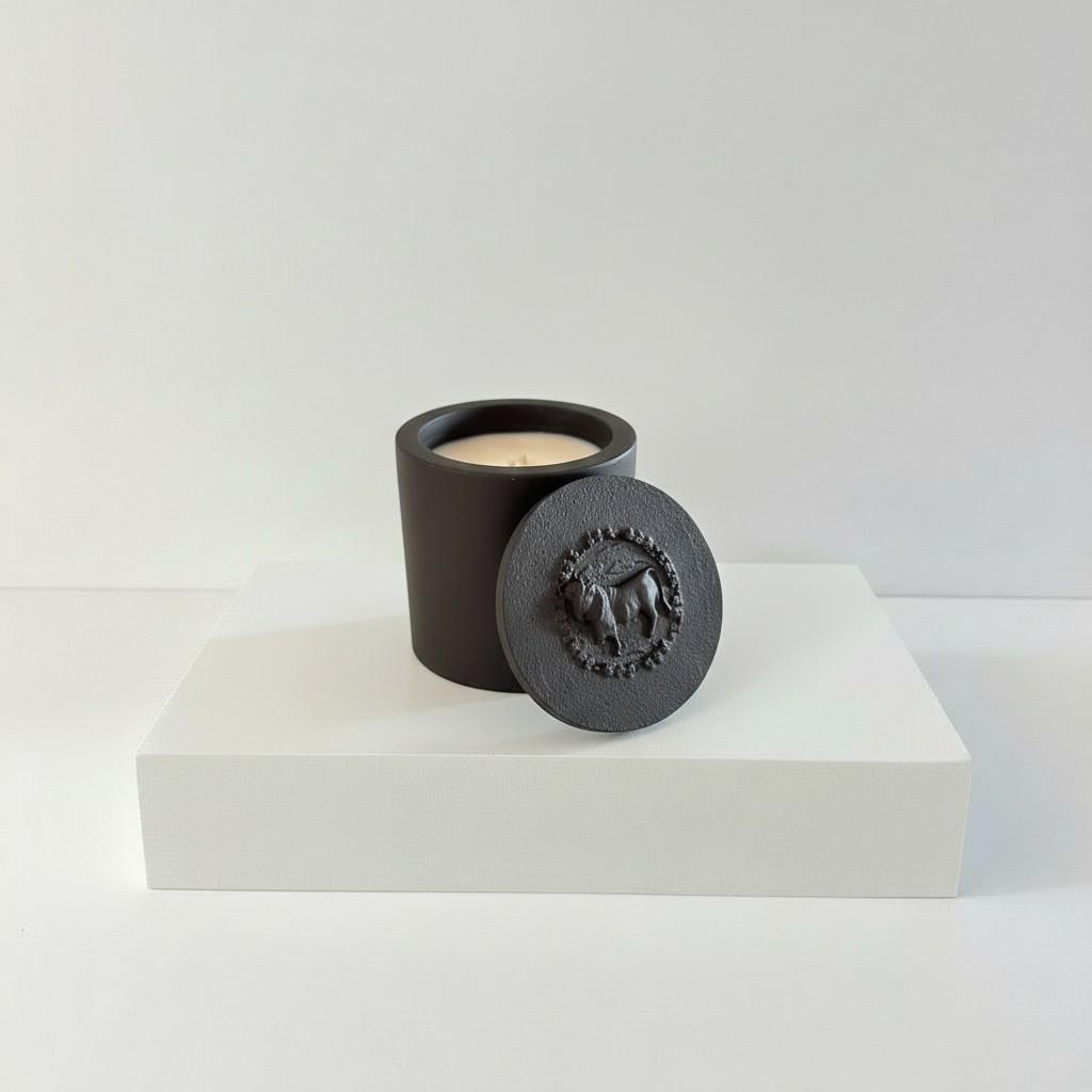 Taurus – Zodiac Energy Candle | Sacred Stability Ritual