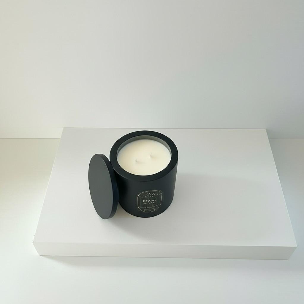 Royal Spice – Strength &amp; Warmth Energy Candle (10x10 cm Luxury Ritual Edition)