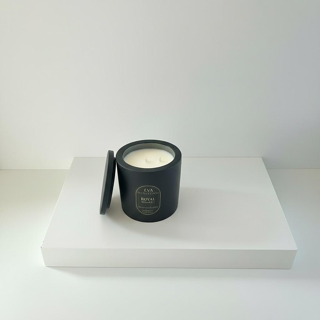 Royal Spice – Strength &amp; Warmth Energy Candle (10x10 cm Luxury Ritual Edition)