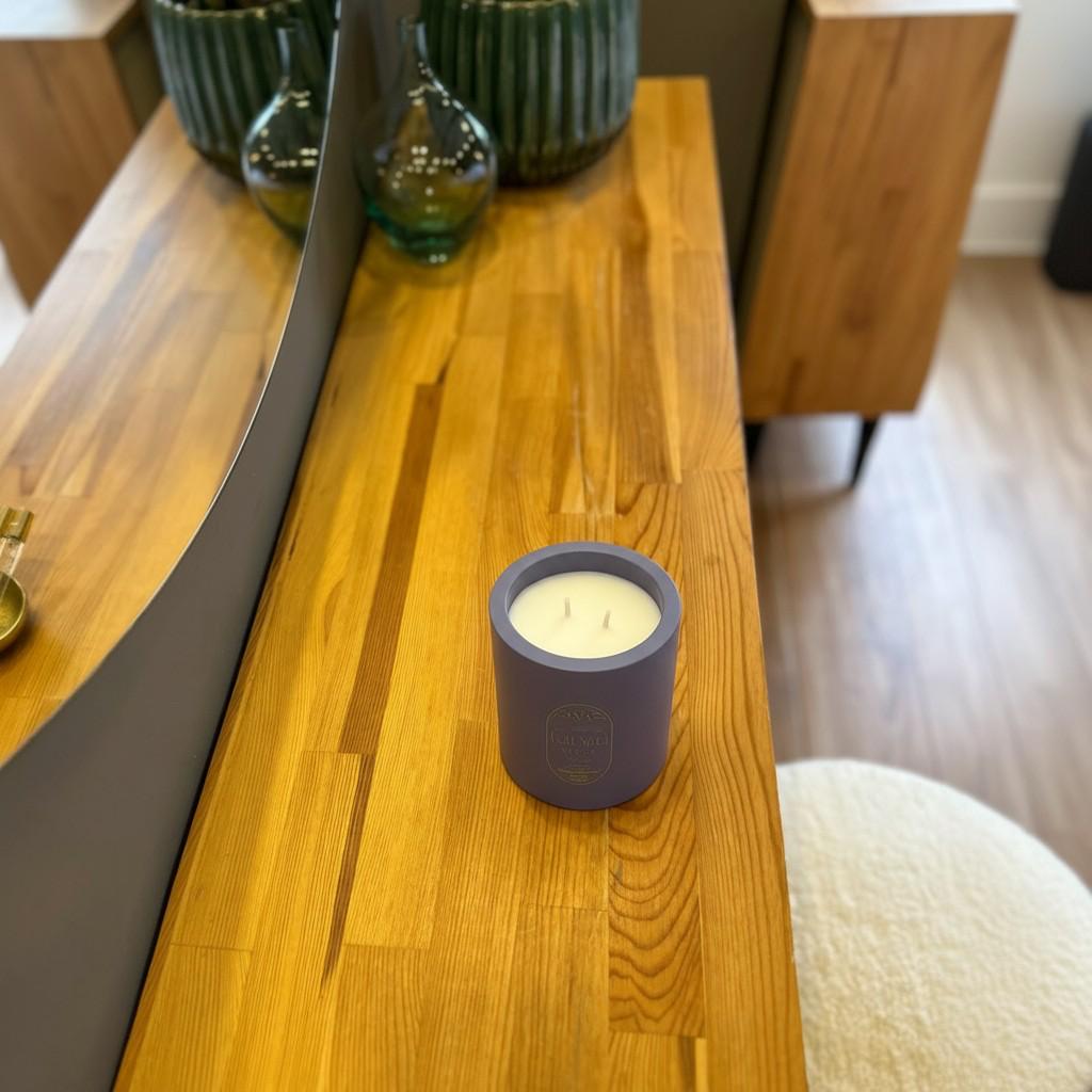 Lavender Peace – Stillness &amp; Clarity Energy Candle (10x10 cm Luxury Ritual Edition)