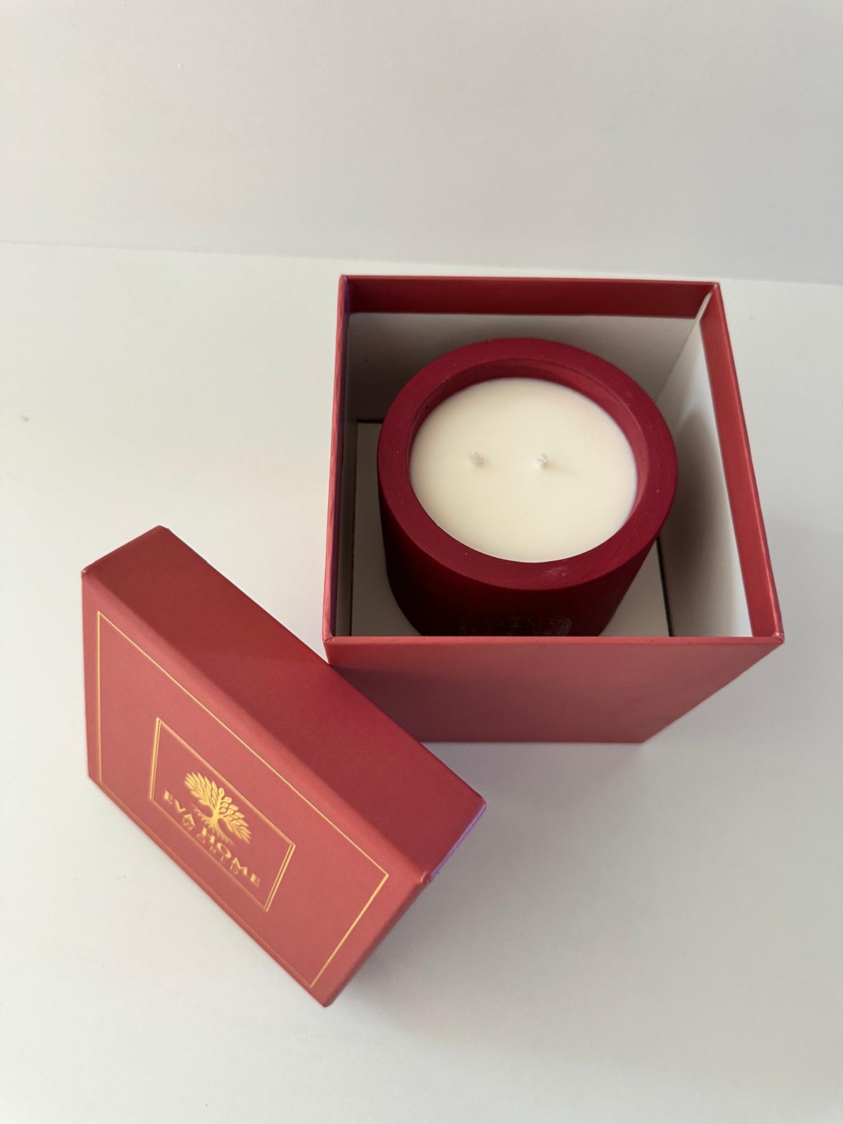 Velvet Rose – Love &amp; Grace Energy Candle (10x10 cm Luxury Soy Wax)