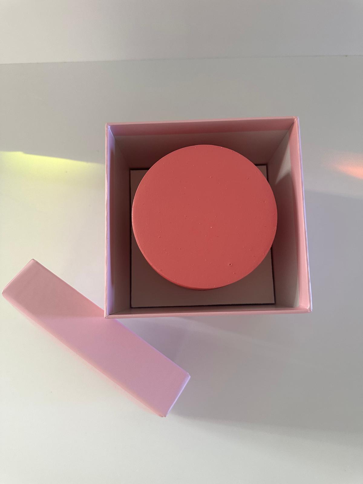 Luminous Bloom – Light &amp; Self-Awareness Energy Candle (10x10 cm Luxury Ritual Edition)
