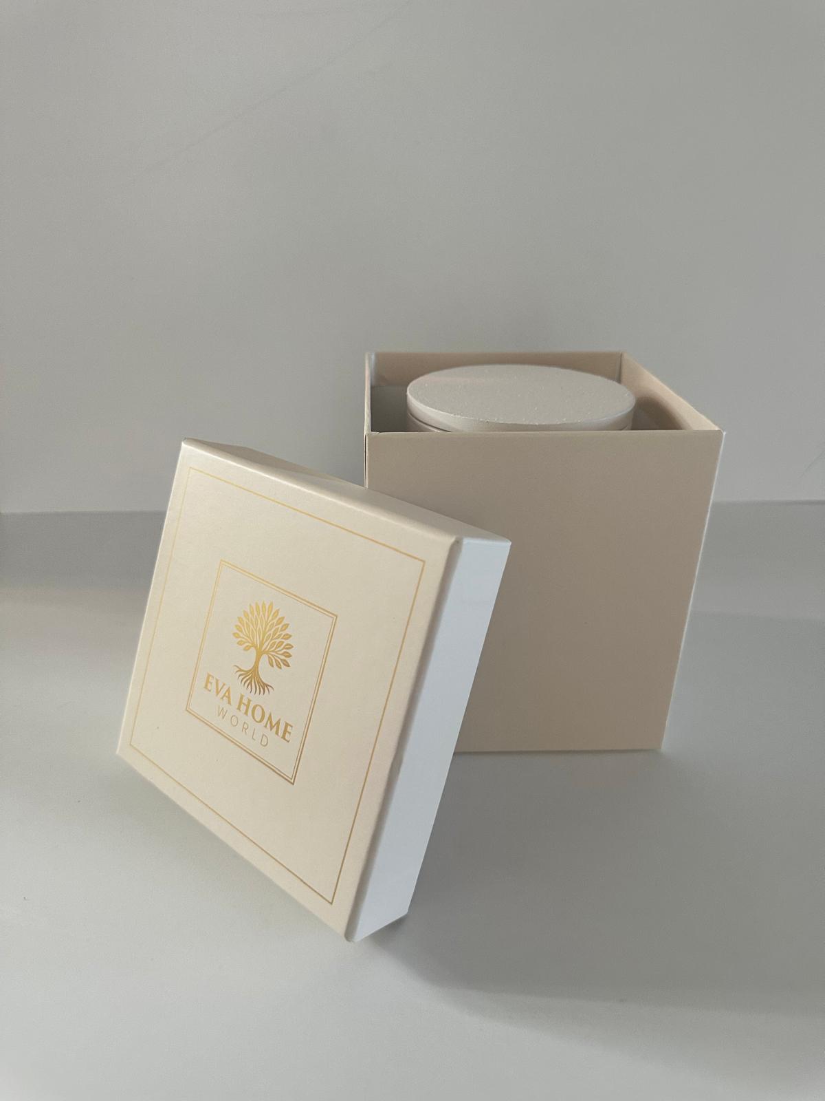 Earth Harmony – Balance &amp; Grounding Energy Candle (10x10 cm Luxury Ritual Edition)