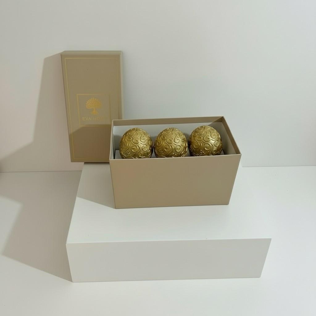 Earth Harmony Signature Egg Energy Refill – Set of 3 | Abundance & Grounding Ritual Edition