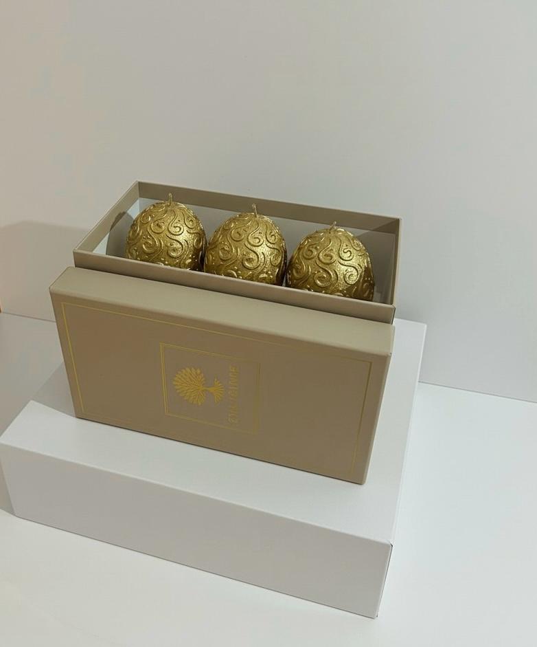 Earth Harmony Signature Egg Energy Refill – Set of 3 | Abundance & Grounding Ritual Edition