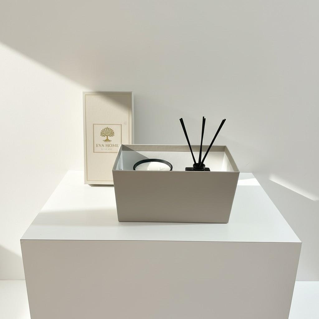 Royal Spice Reed Diffuser & Glass Candle Set | Energy Fragrance Collection
