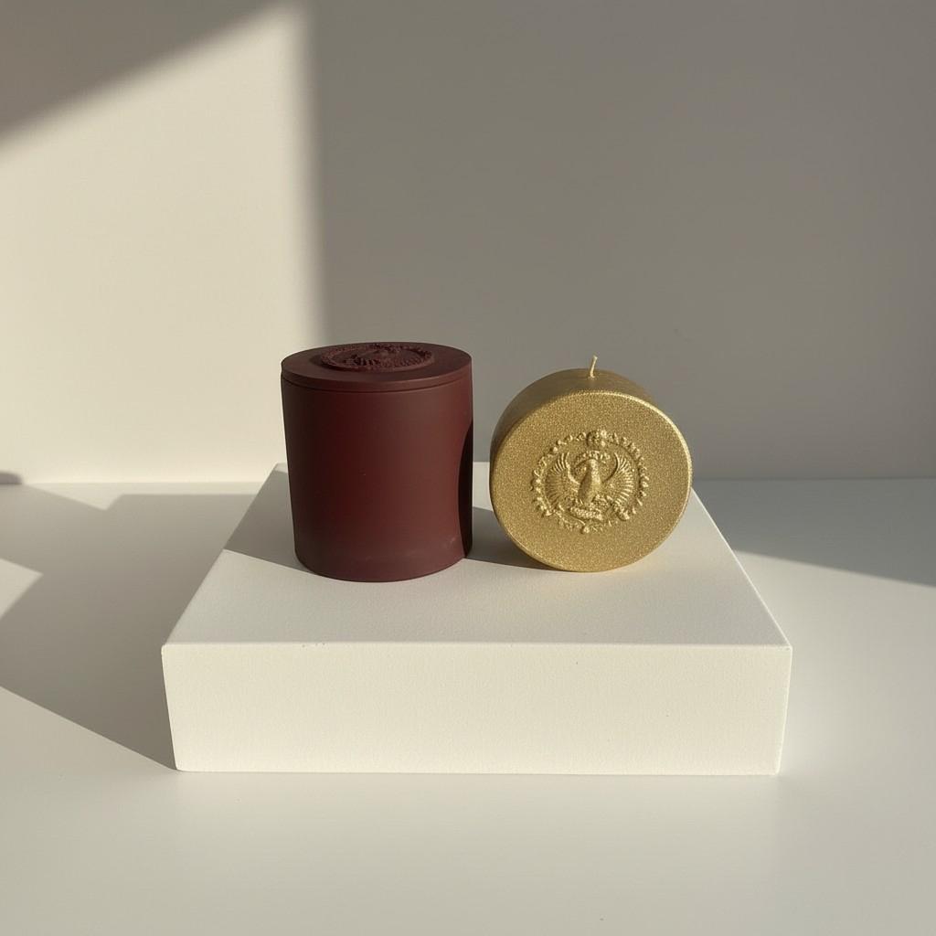 Scorpio Zodiac Candle Set – Scorpio Vessel with Energy Refill