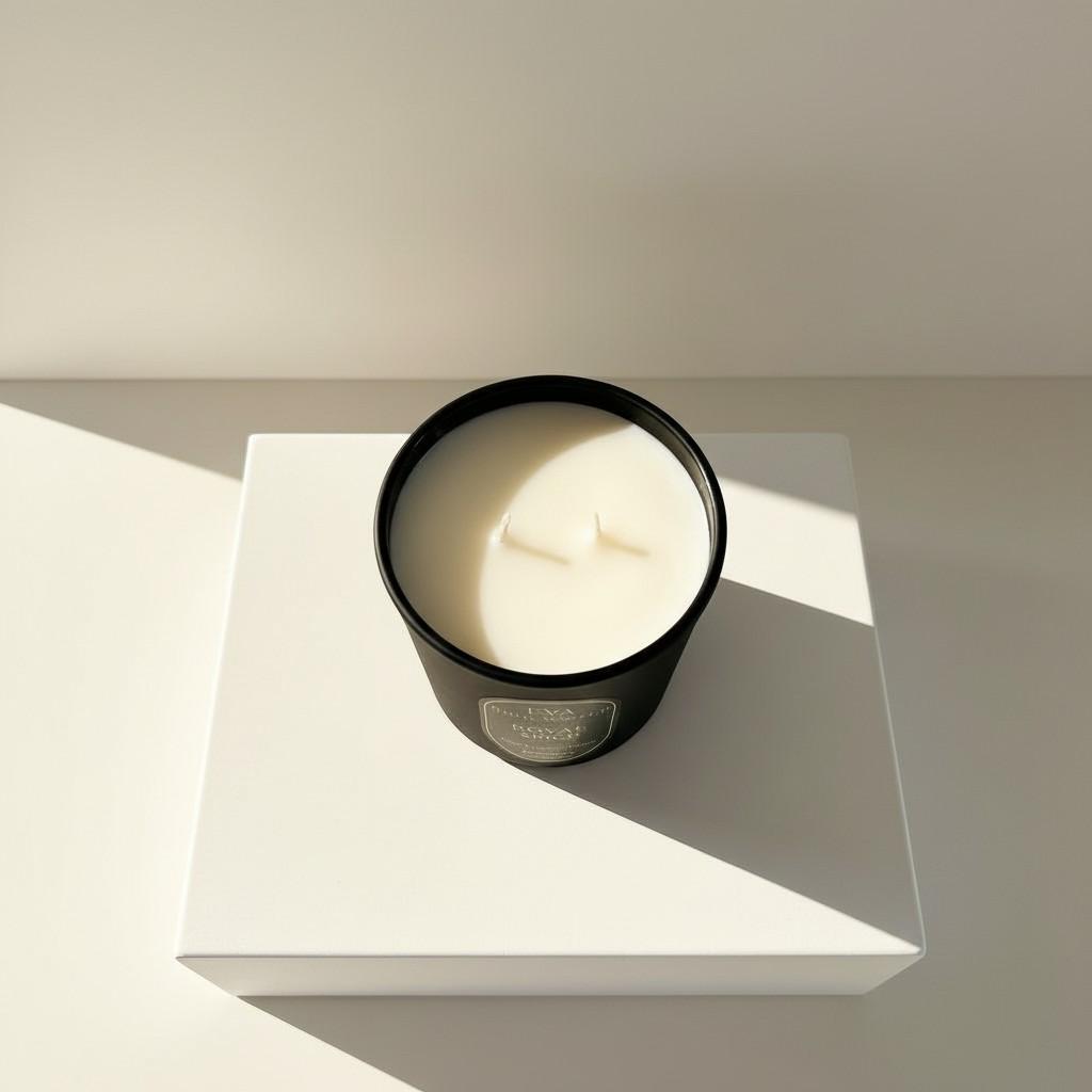 Royal Spice – Power &amp; Magnetism Energy Candle (Glass Luxury Soy Wax)